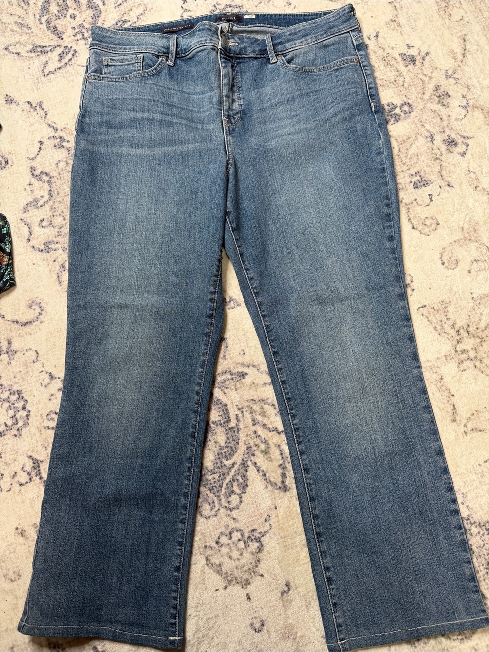 NYDJ Women's Blue Flare Jeans